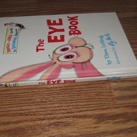 “THE EYE BOOK” by Theo. LeSeig Dr Seuss Bright and Early Hardcover Kids Book - Picture 3 of 4